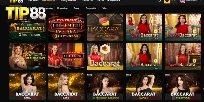 Baccarat TIP88 là gì?