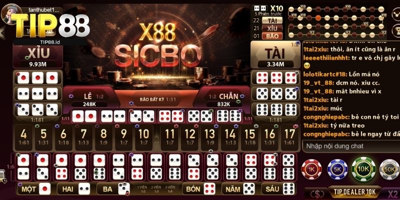 Cách vào tiền cược cho người chơi